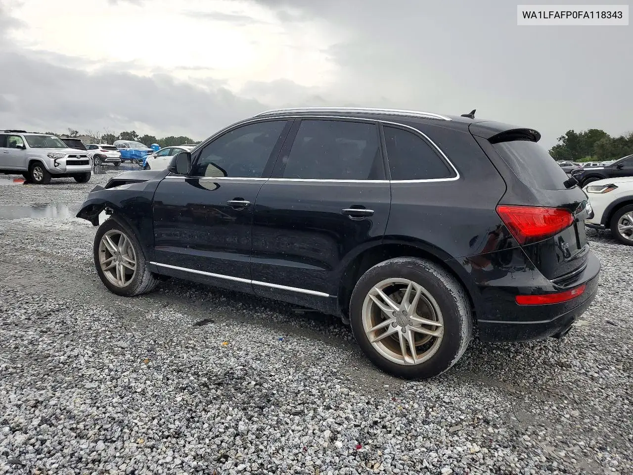 2015 AUDI Q5 VIN WA1LFAFP0FA118343 — фото 2