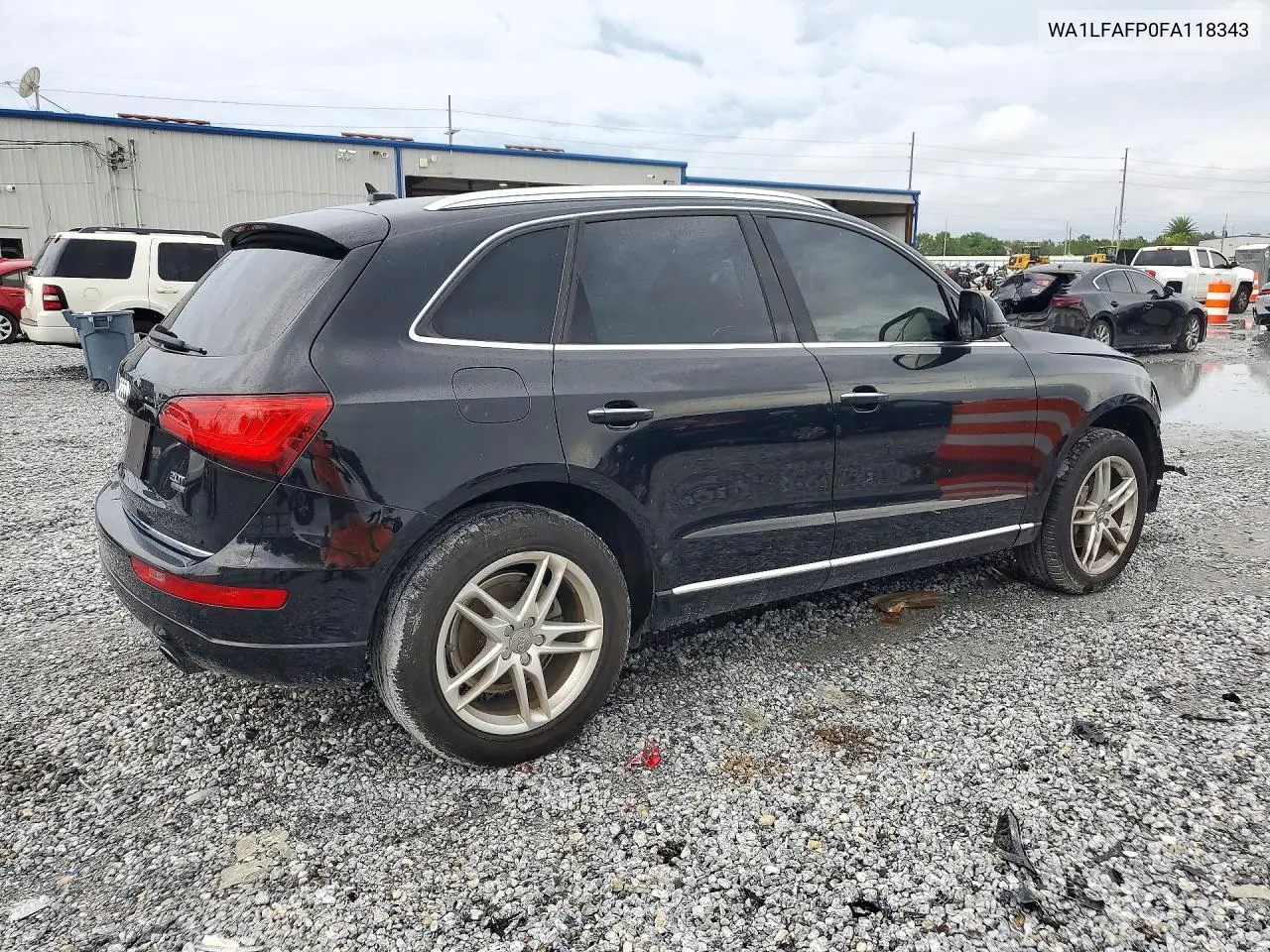 2015 AUDI Q5 VIN WA1LFAFP0FA118343 — фото 3