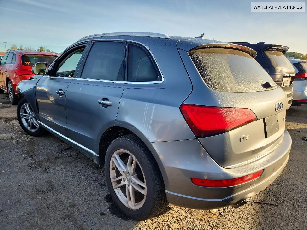 2015 AUDI Q5 VIN WA1LFAFP7FA140405 — фото 2