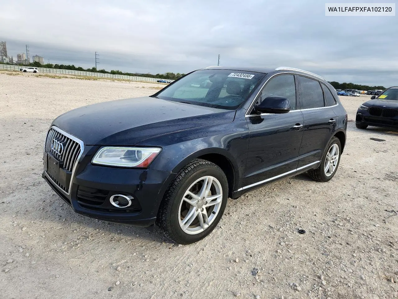 AUDI Q5 2015, VIN WA1LFAFPXFA102120