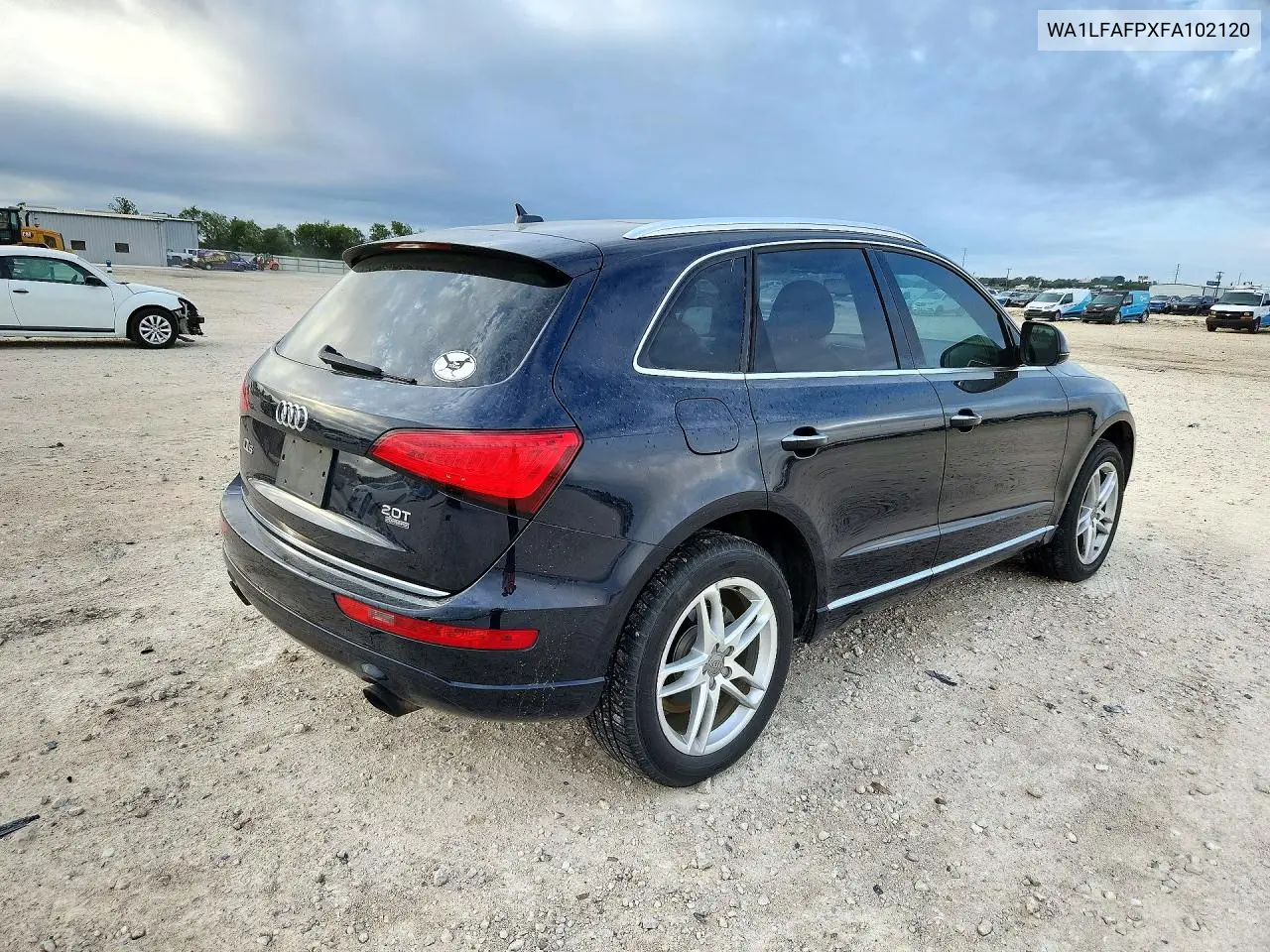 2015 AUDI Q5 VIN WA1LFAFPXFA102120 — фото 3