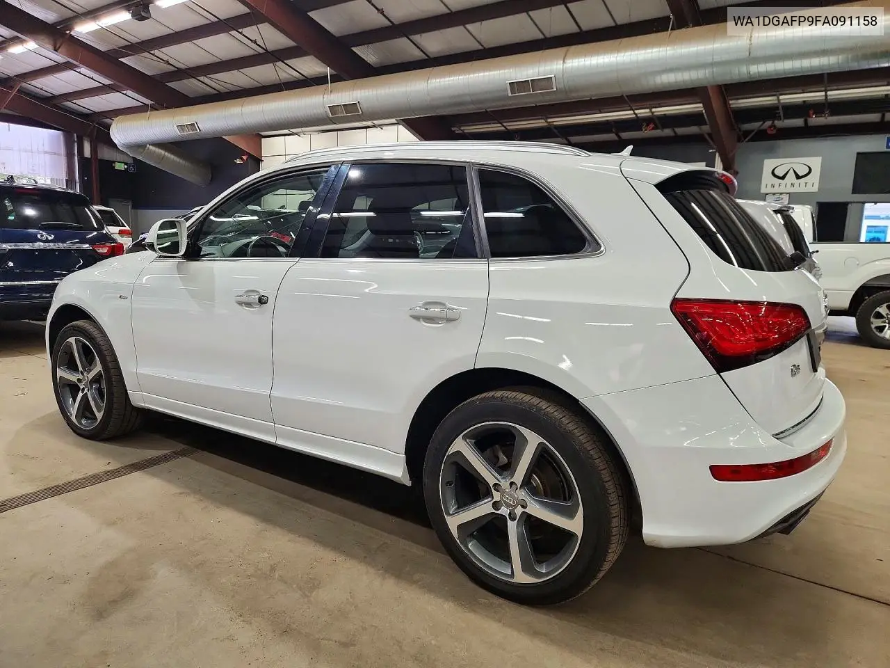 2015 AUDI Q5 VIN WA1DGAFP9FA091158 — фото 2