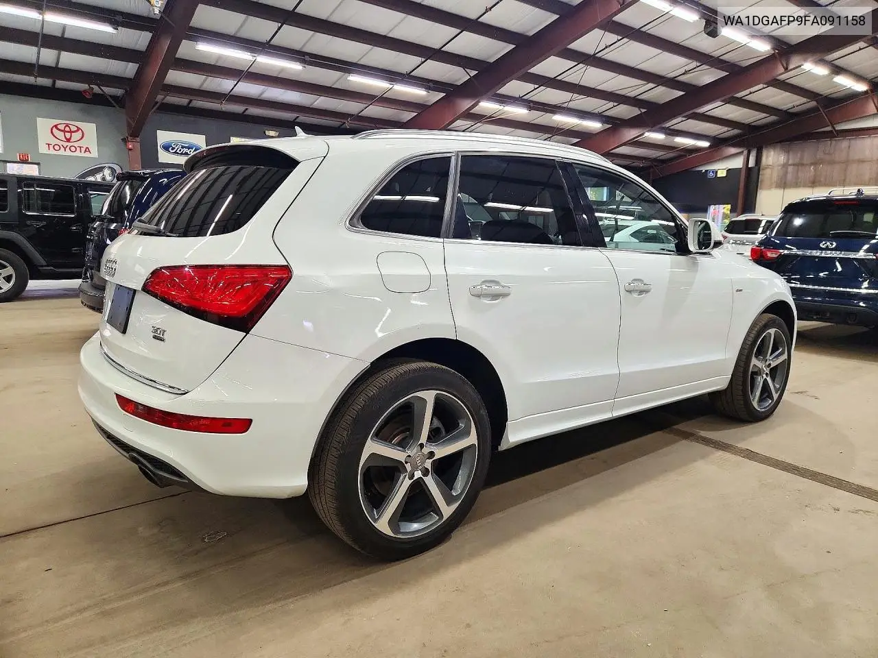 2015 AUDI Q5 VIN WA1DGAFP9FA091158 — фото 3