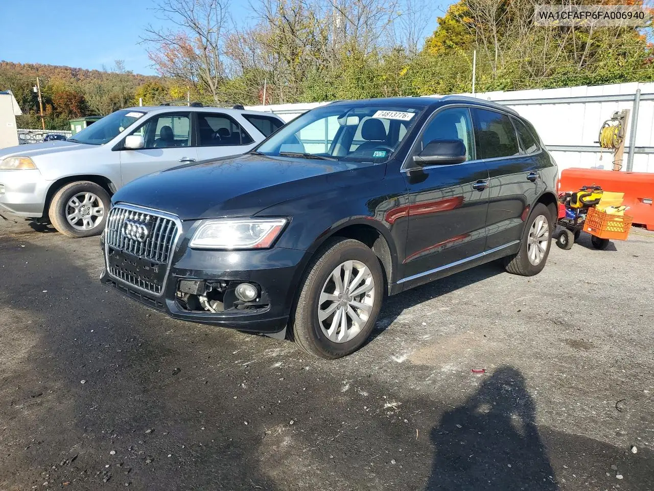 AUDI Q5 2015, VIN WA1CFAFP6FA006940