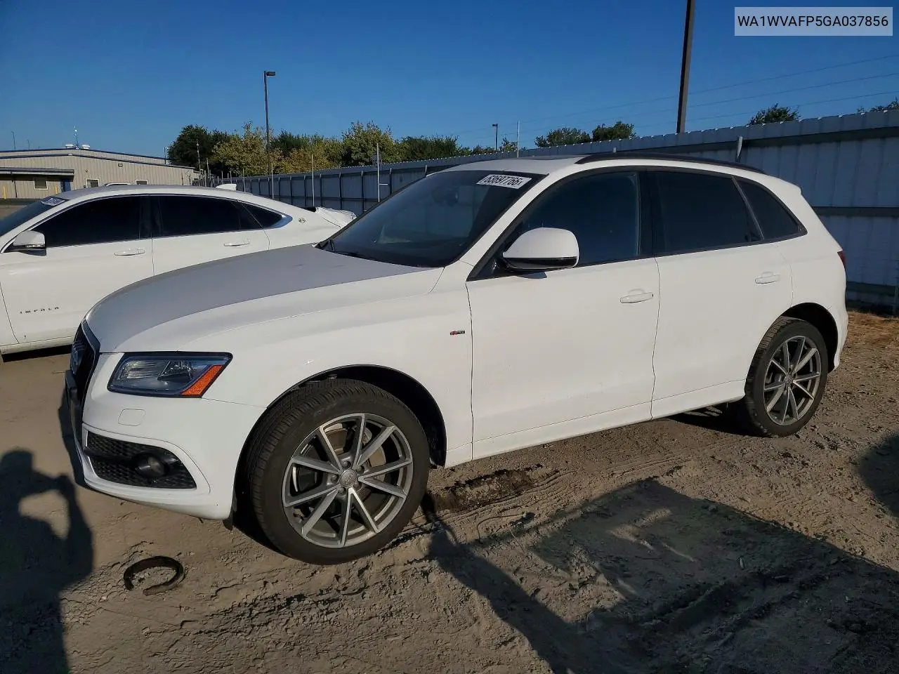 AUDI Q5 2016, VIN WA1WVAFP5GA037856