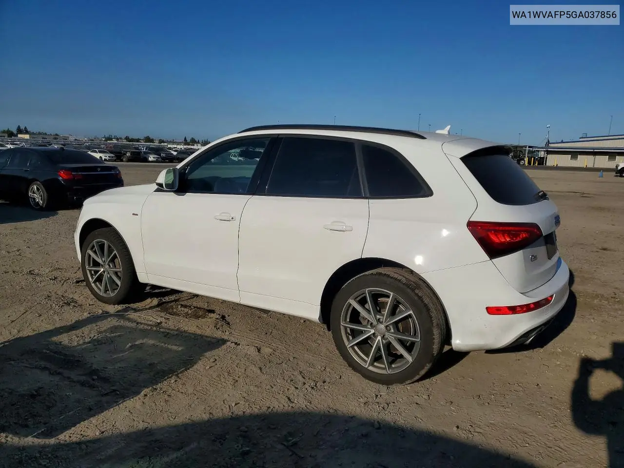 2016 AUDI Q5 VIN WA1WVAFP5GA037856 — фото 2