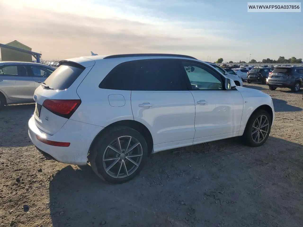 2016 AUDI Q5 VIN WA1WVAFP5GA037856 — фото 3