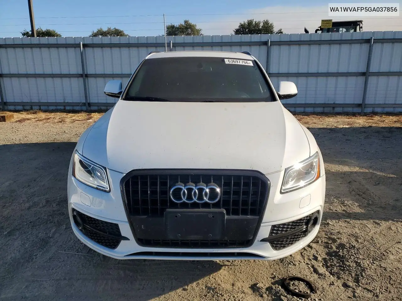 2016 AUDI Q5 VIN WA1WVAFP5GA037856 — фото 5