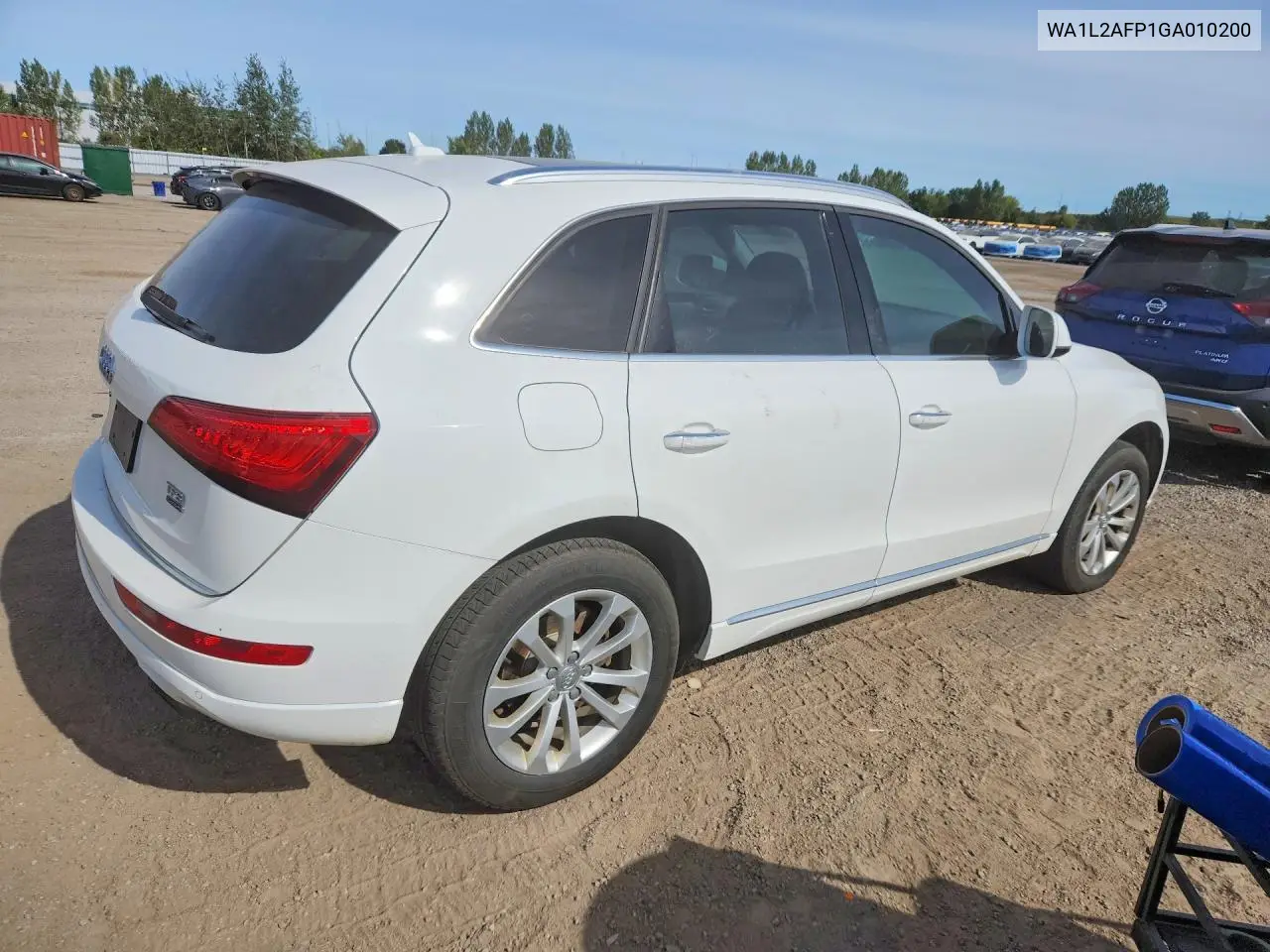 2016 AUDI Q5 VIN WA1L2AFP1GA010200 — фото 3