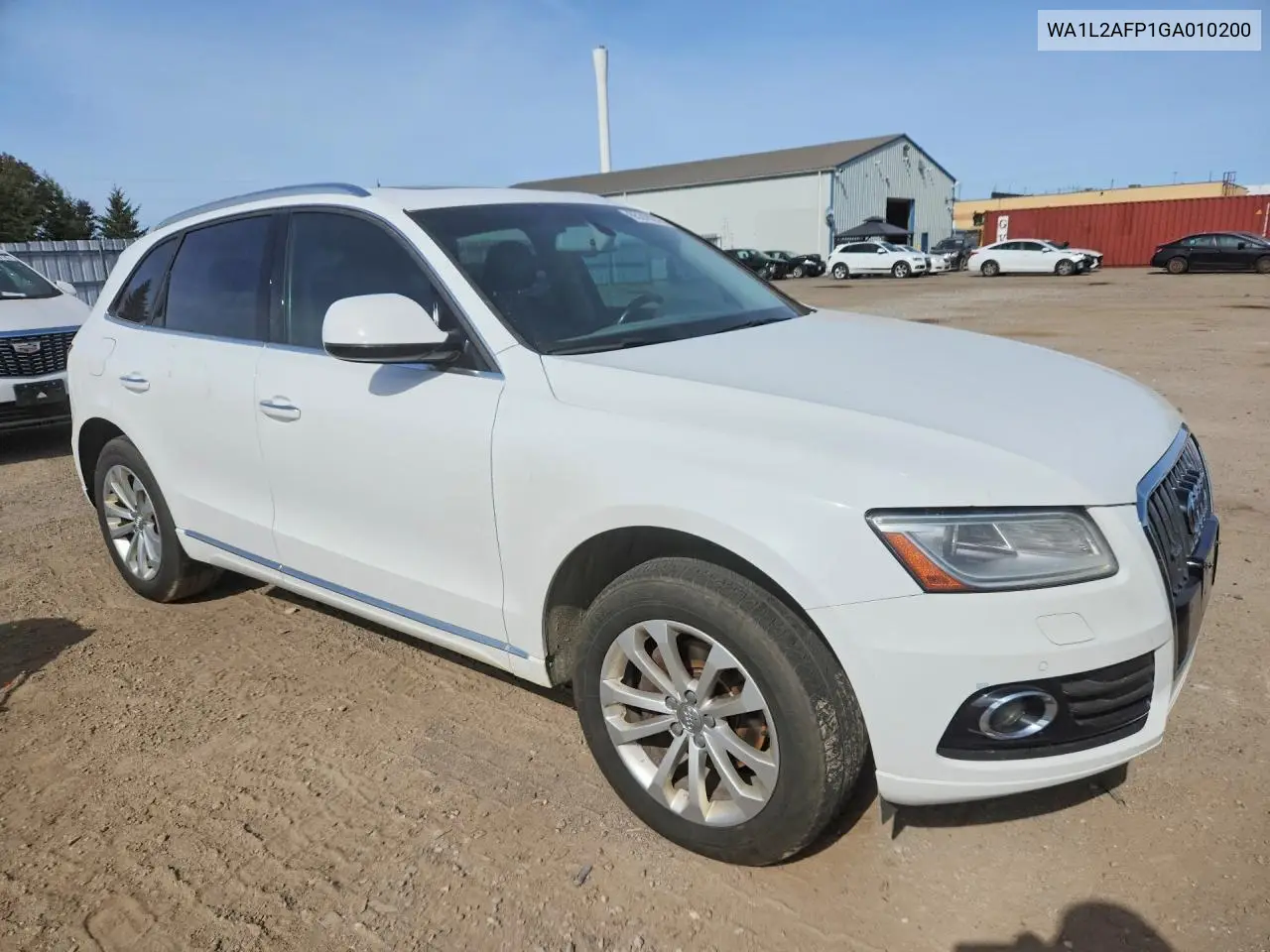 2016 AUDI Q5 VIN WA1L2AFP1GA010200 — фото 4
