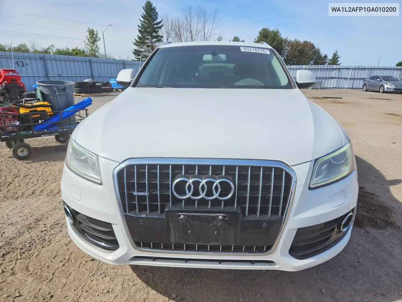 2016 AUDI Q5 VIN WA1L2AFP1GA010200 — фото 5