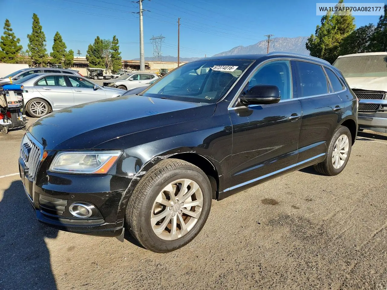 AUDI Q5 2016, VIN WA1L2AFP7GA082177