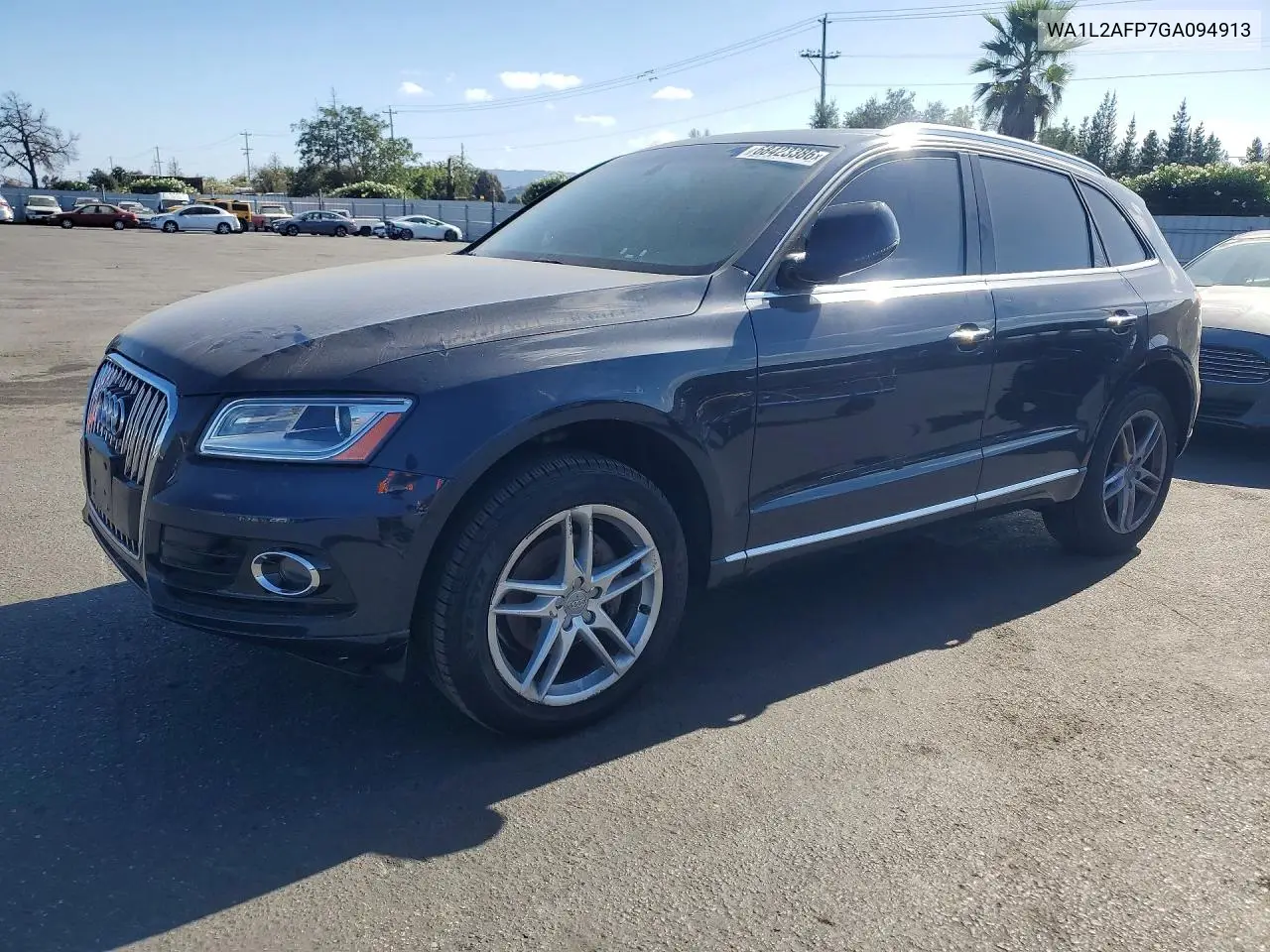 AUDI Q5 2016, VIN WA1L2AFP7GA094913