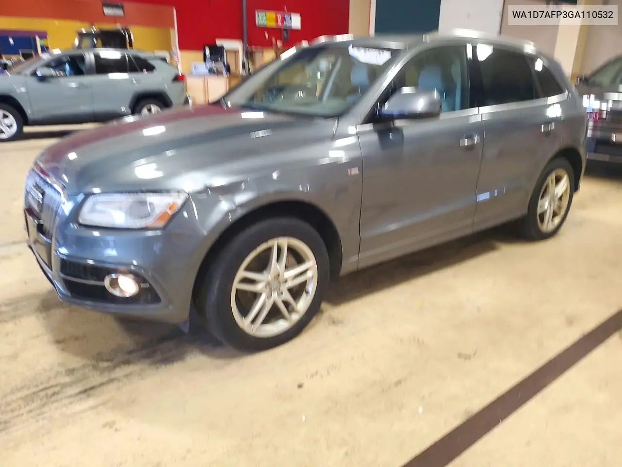 AUDI Q5 2016, VIN WA1D7AFP3GA110532