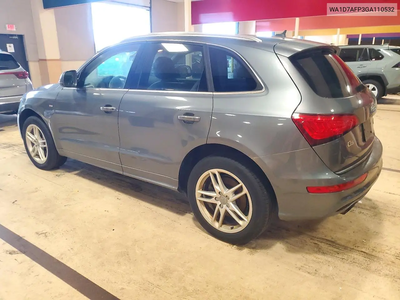 2016 AUDI Q5 VIN WA1D7AFP3GA110532 — фото 2