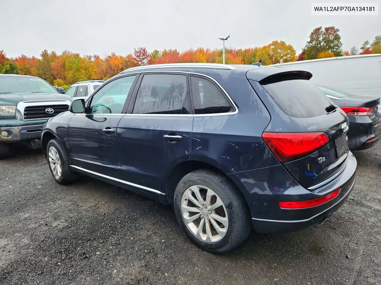 2016 AUDI Q5 VIN WA1L2AFP7GA134181 — фото 2