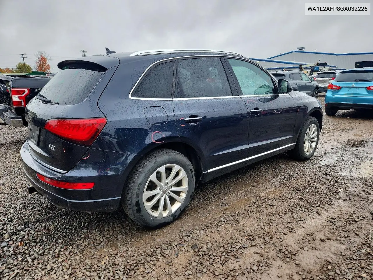 2016 AUDI Q5 VIN WA1L2AFP8GA032226 — фото 3