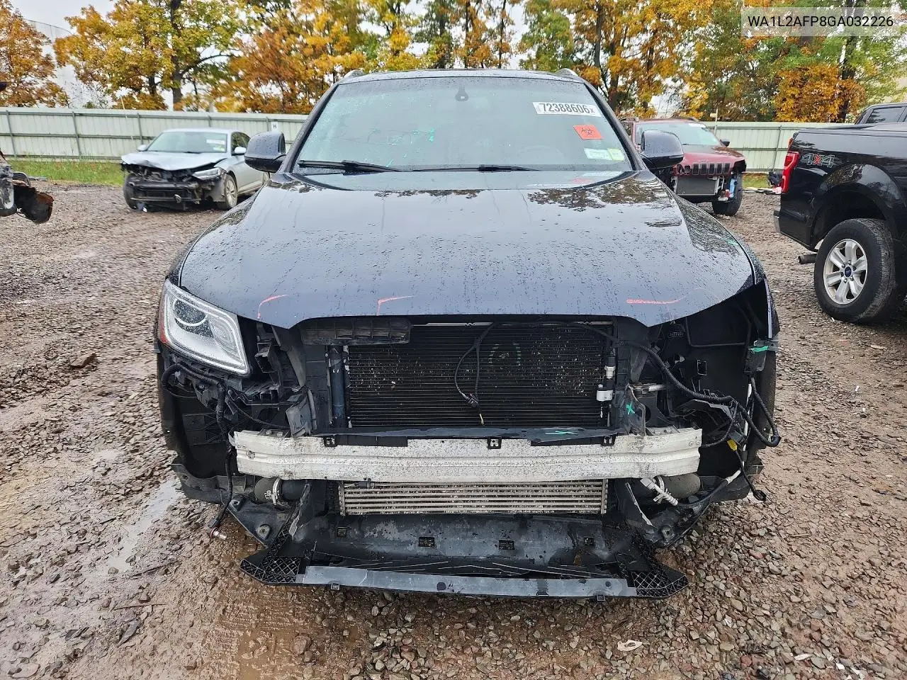 2016 AUDI Q5 VIN WA1L2AFP8GA032226 — фото 5