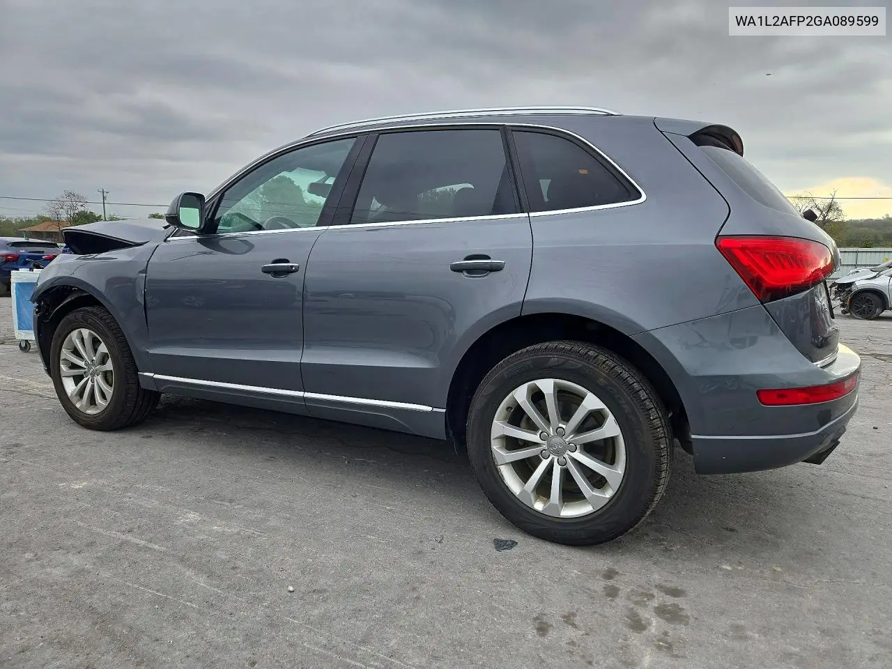 2016 AUDI Q5 VIN WA1L2AFP2GA089599 — фото 2