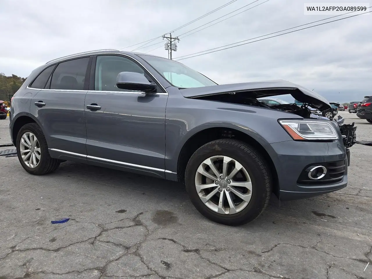 2016 AUDI Q5 VIN WA1L2AFP2GA089599 — фото 4