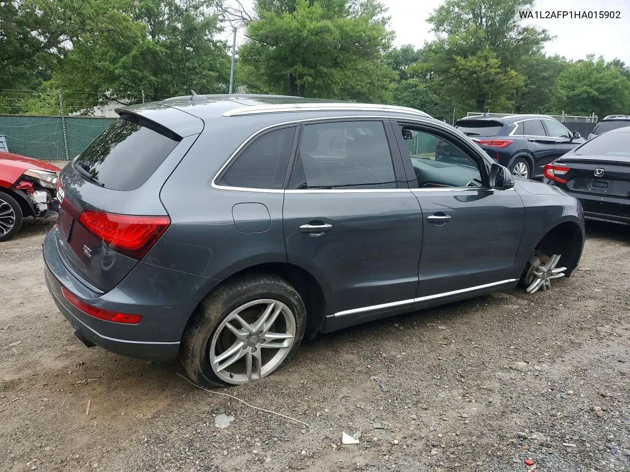2017 AUDI Q5 VIN WA1L2AFP1HA015902 — фото 3