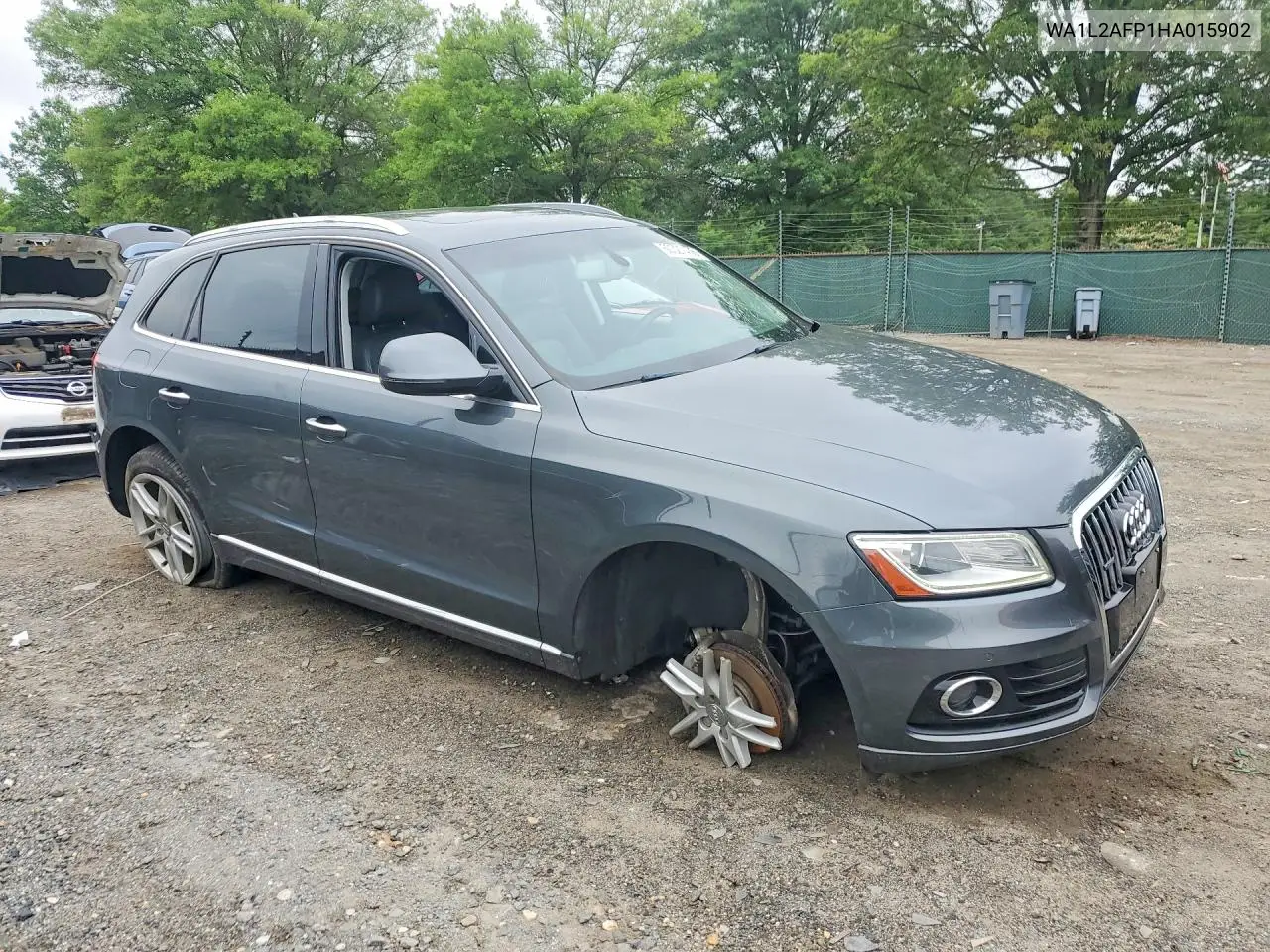 2017 AUDI Q5 VIN WA1L2AFP1HA015902 — фото 4