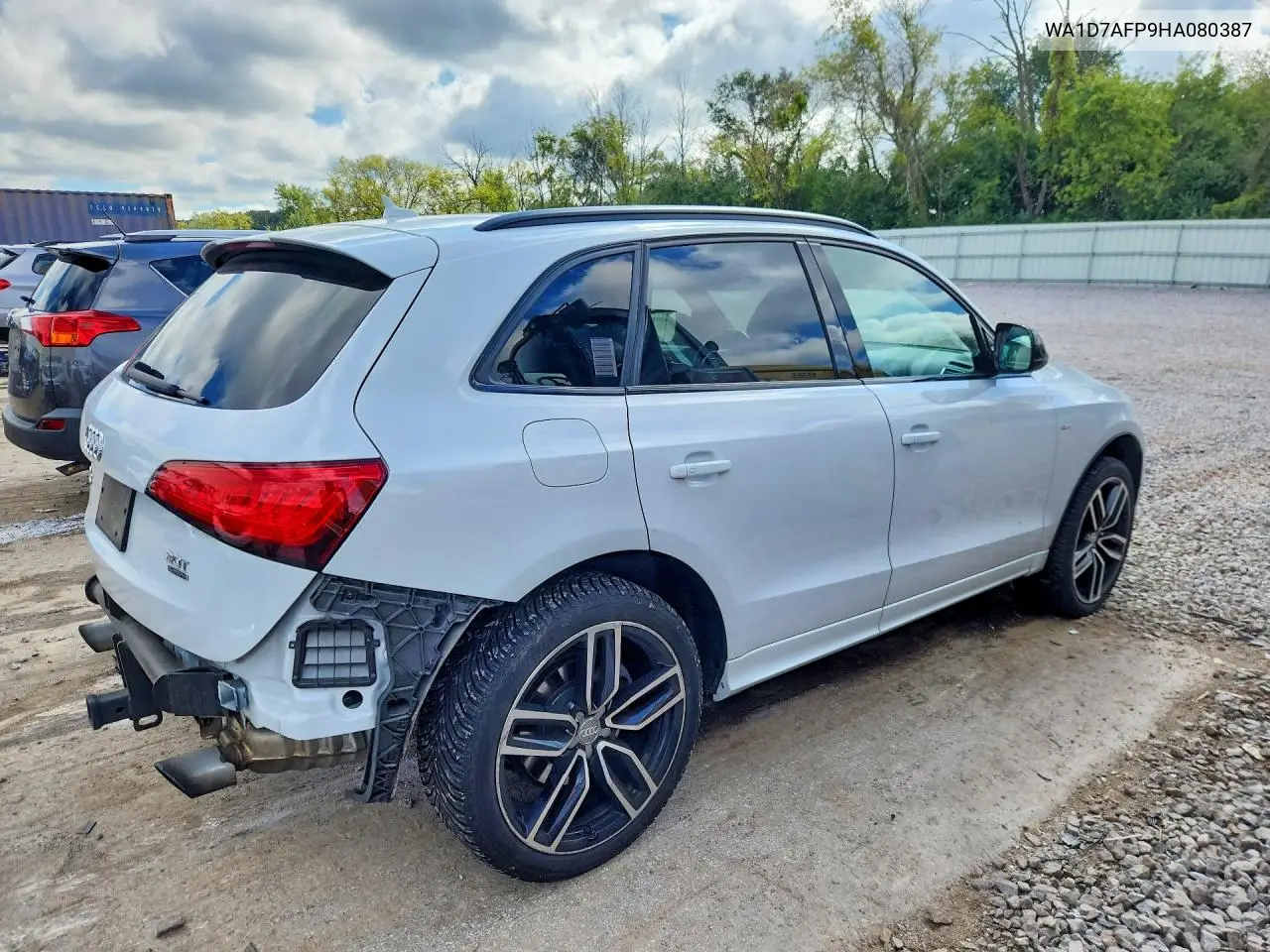 2017 AUDI Q5 VIN WA1D7AFP9HA080387 — фото 3