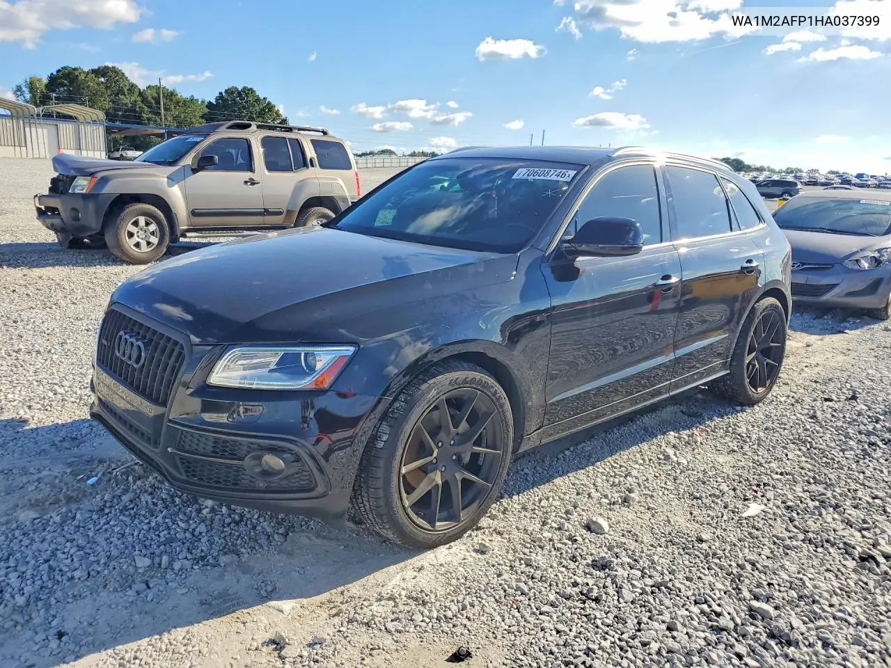 AUDI Q5 2017, VIN WA1M2AFP1HA037399