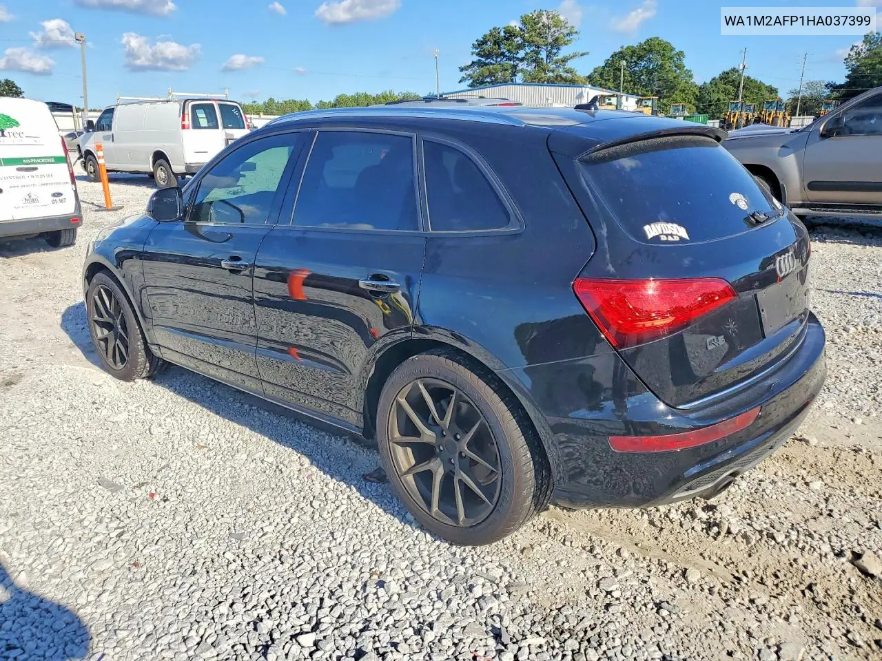 2017 AUDI Q5 VIN WA1M2AFP1HA037399 — фото 2