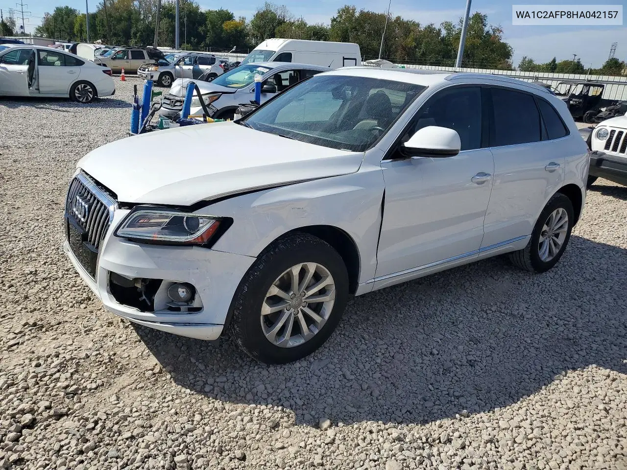 AUDI Q5 2017, VIN WA1C2AFP8HA042157