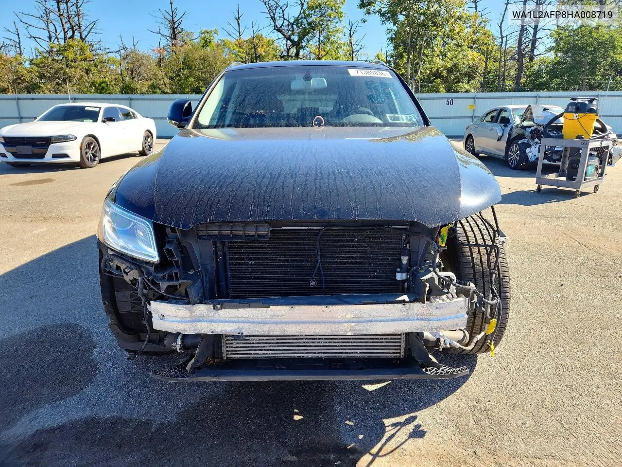 2017 AUDI Q5 VIN WA1L2AFP8HA008719 — фото 2