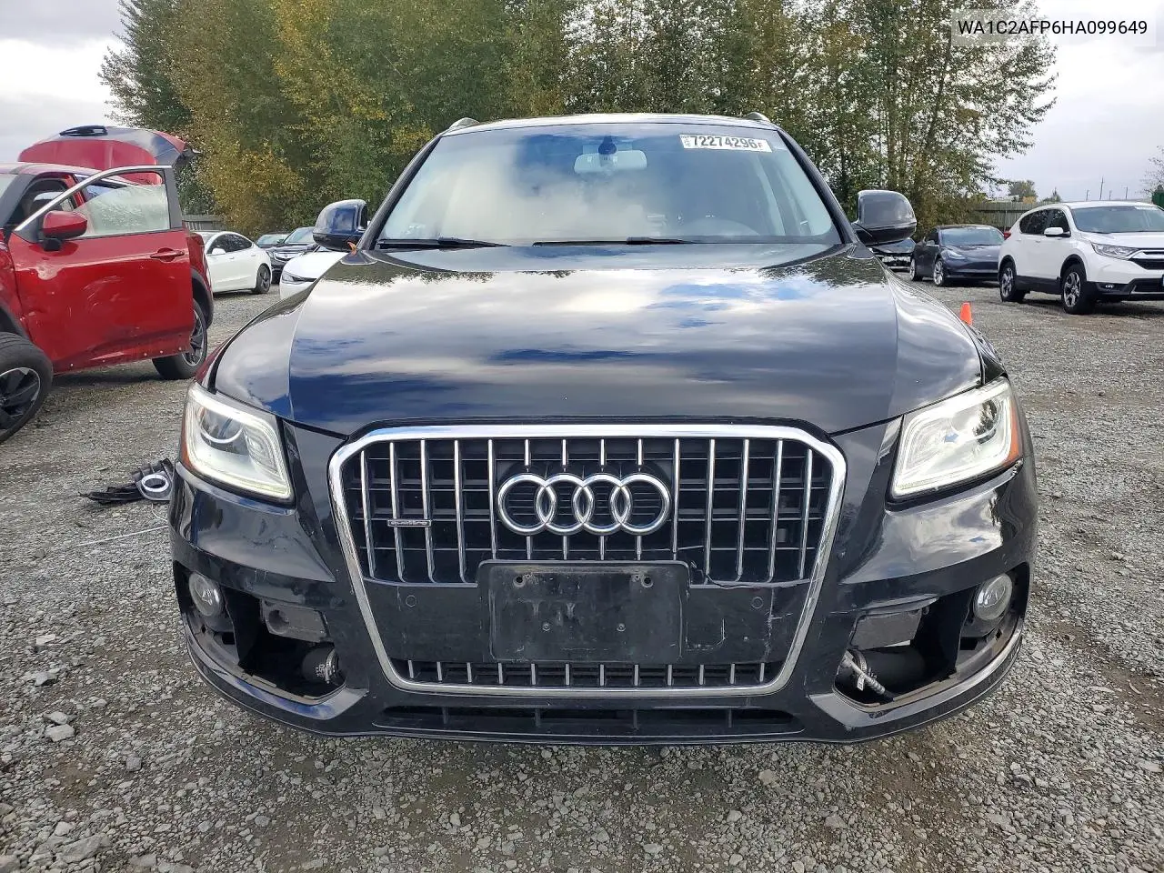 2017 AUDI Q5 VIN WA1C2AFP6HA099649 — фото 5