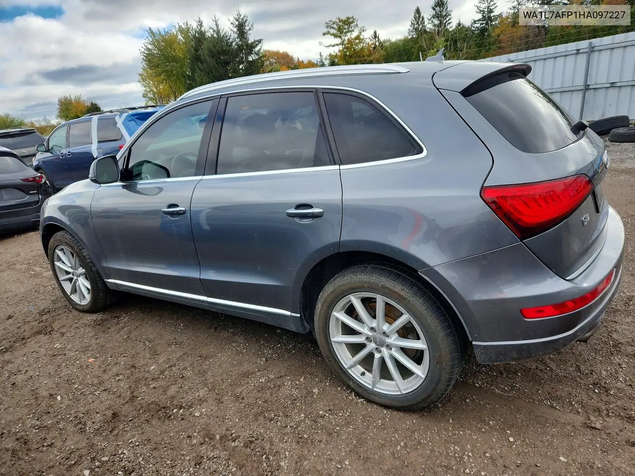2017 AUDI Q5 VIN WA1L7AFP1HA097227 — фото 2