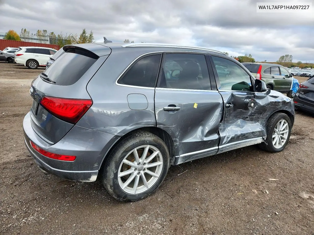 2017 AUDI Q5 VIN WA1L7AFP1HA097227 — фото 3