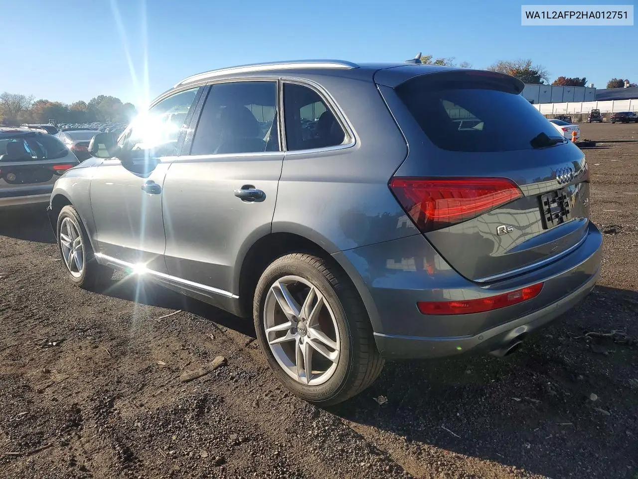 2017 AUDI Q5 VIN WA1L2AFP2HA012751 — фото 2