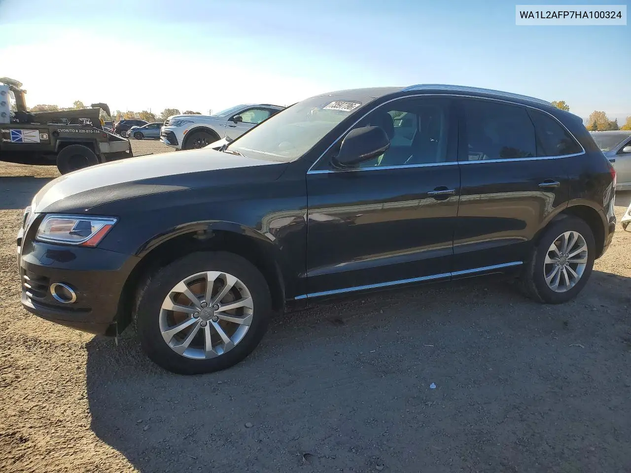 AUDI Q5 2017, VIN WA1L2AFP7HA100324