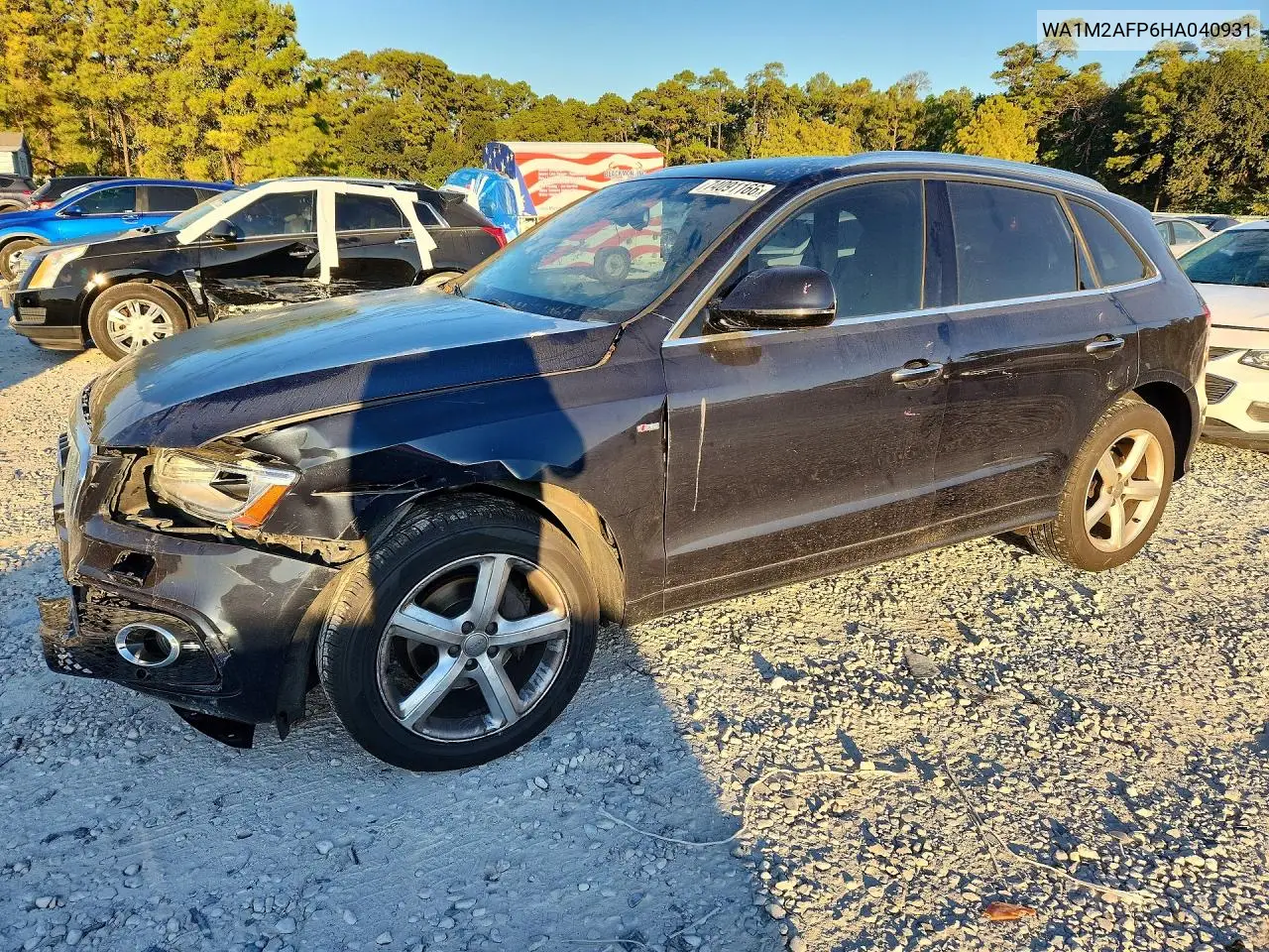 AUDI Q5 2017, VIN WA1M2AFP6HA040931