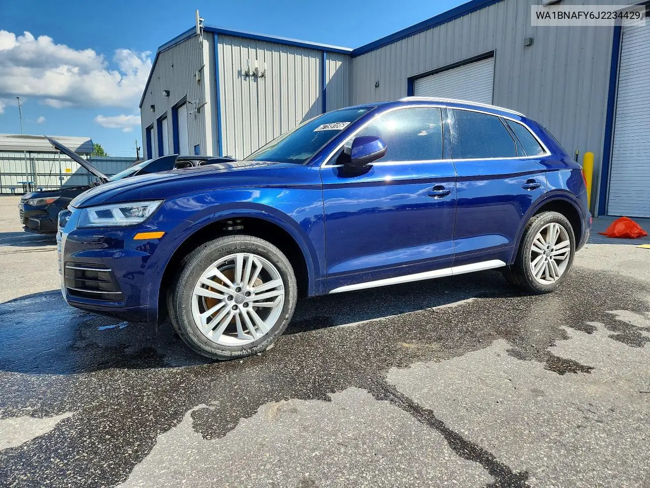 AUDI Q5 2018, VIN WA1BNAFY6J2234429