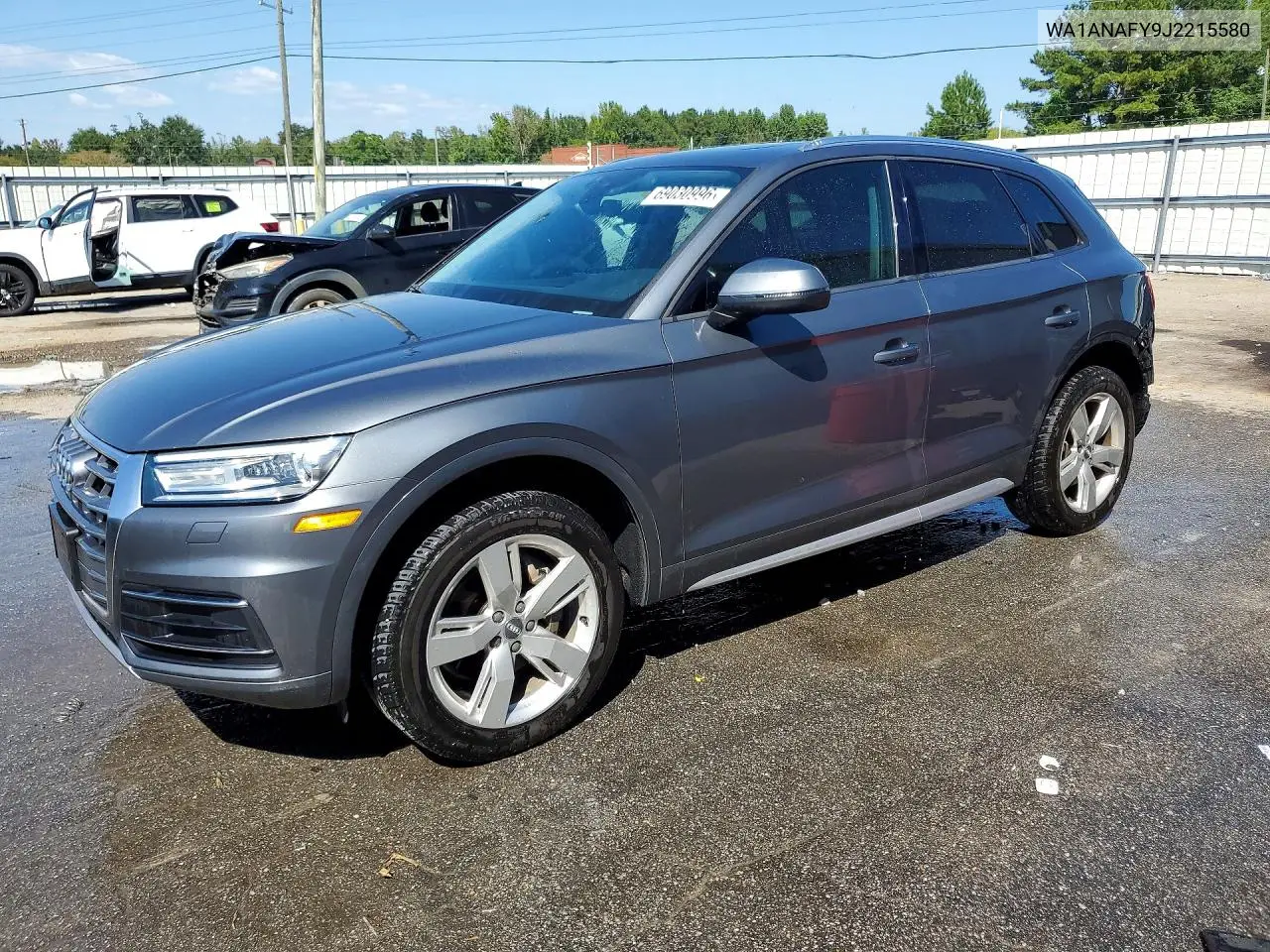 AUDI Q5 2018, VIN WA1ANAFY9J2215580