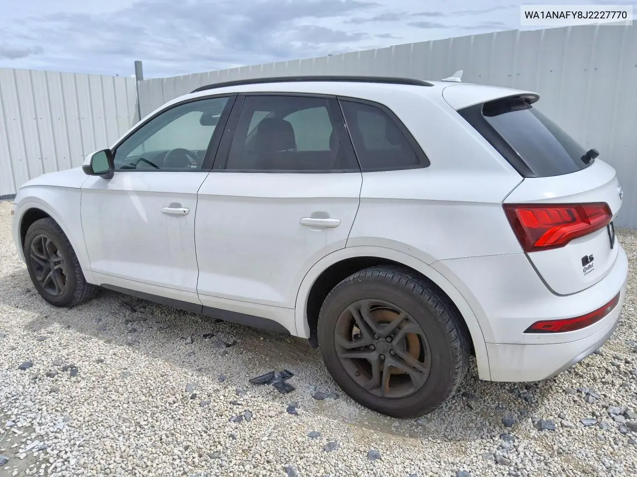 2018 AUDI Q5 VIN WA1ANAFY8J2227770 — фото 2
