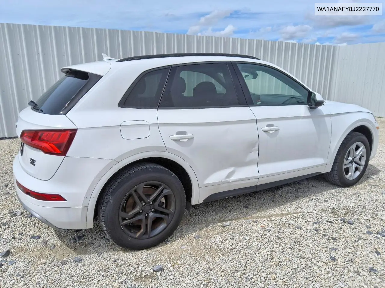 2018 AUDI Q5 VIN WA1ANAFY8J2227770 — фото 3