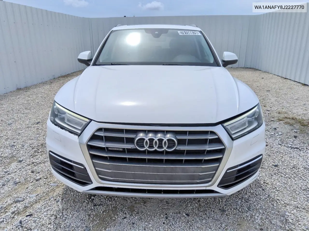 2018 AUDI Q5 VIN WA1ANAFY8J2227770 — фото 5