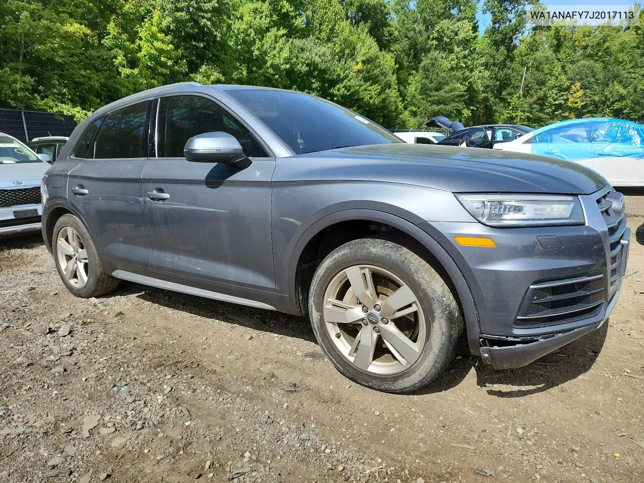 2018 AUDI Q5 VIN WA1ANAFY7J2017113 — фото 4