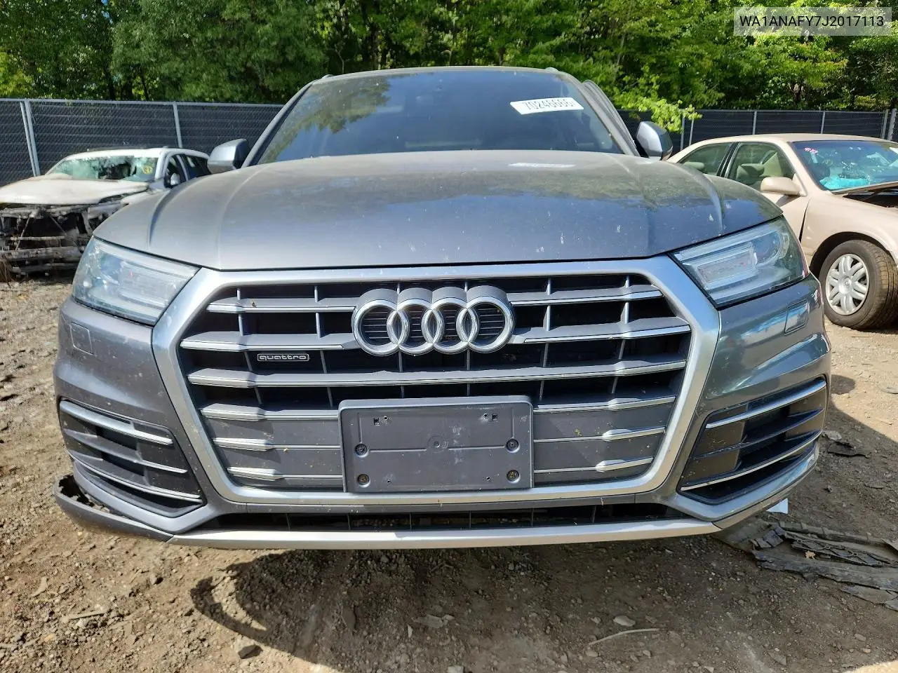 2018 AUDI Q5 VIN WA1ANAFY7J2017113 — фото 5