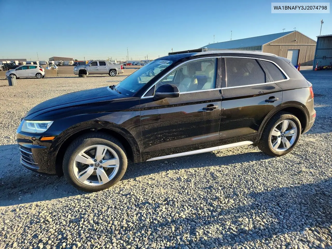 AUDI Q5 2018, VIN WA1BNAFY3J2074798