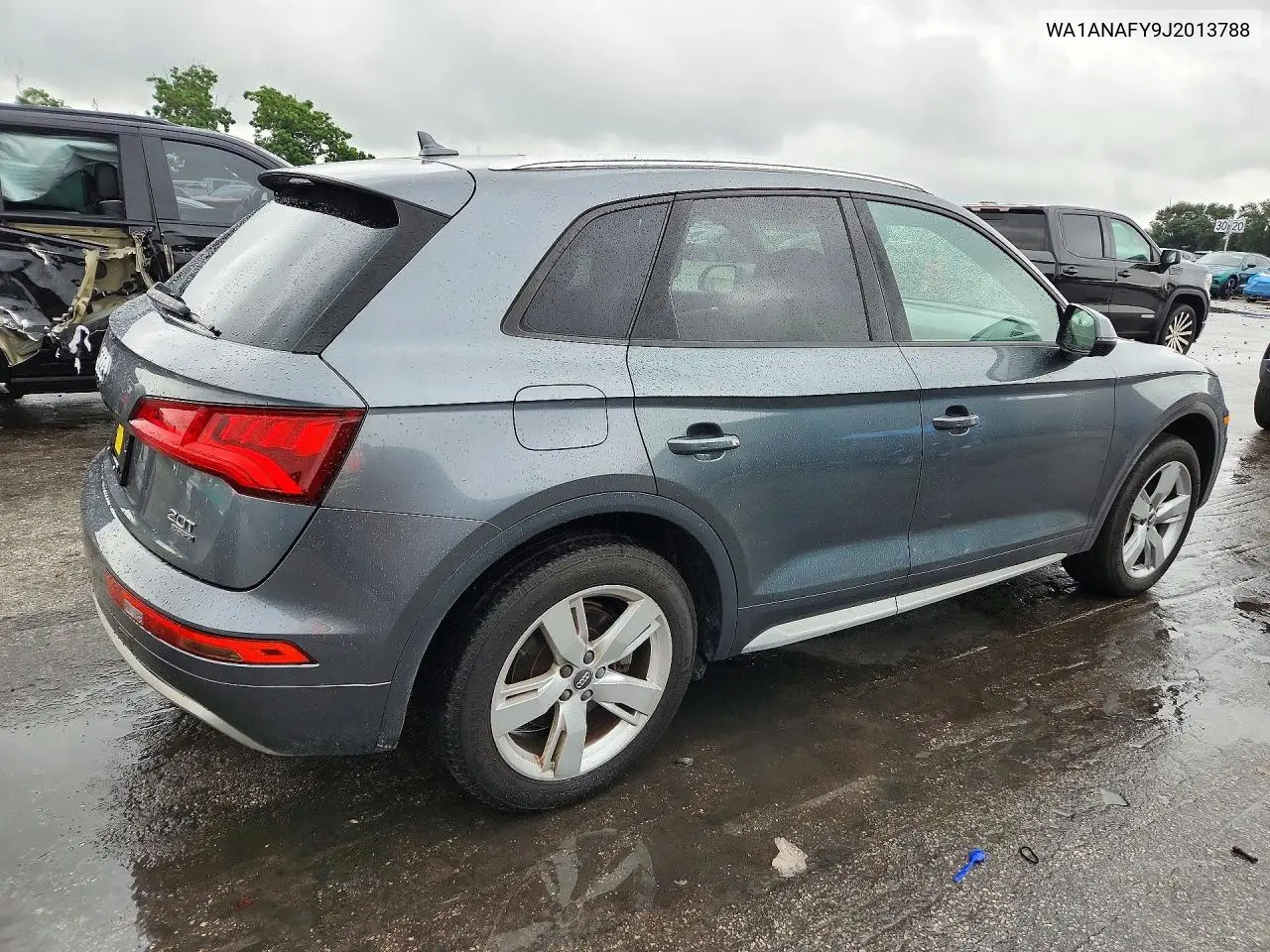 AUDI Q5 2018, VIN WA1ANAFY9J2013788