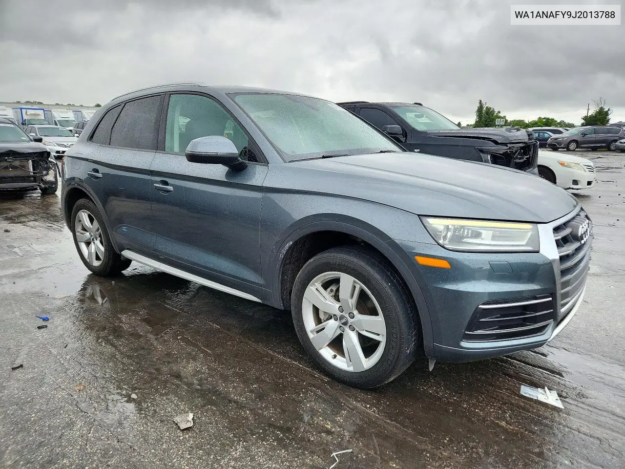 2018 AUDI Q5 VIN WA1ANAFY9J2013788 — фото 2
