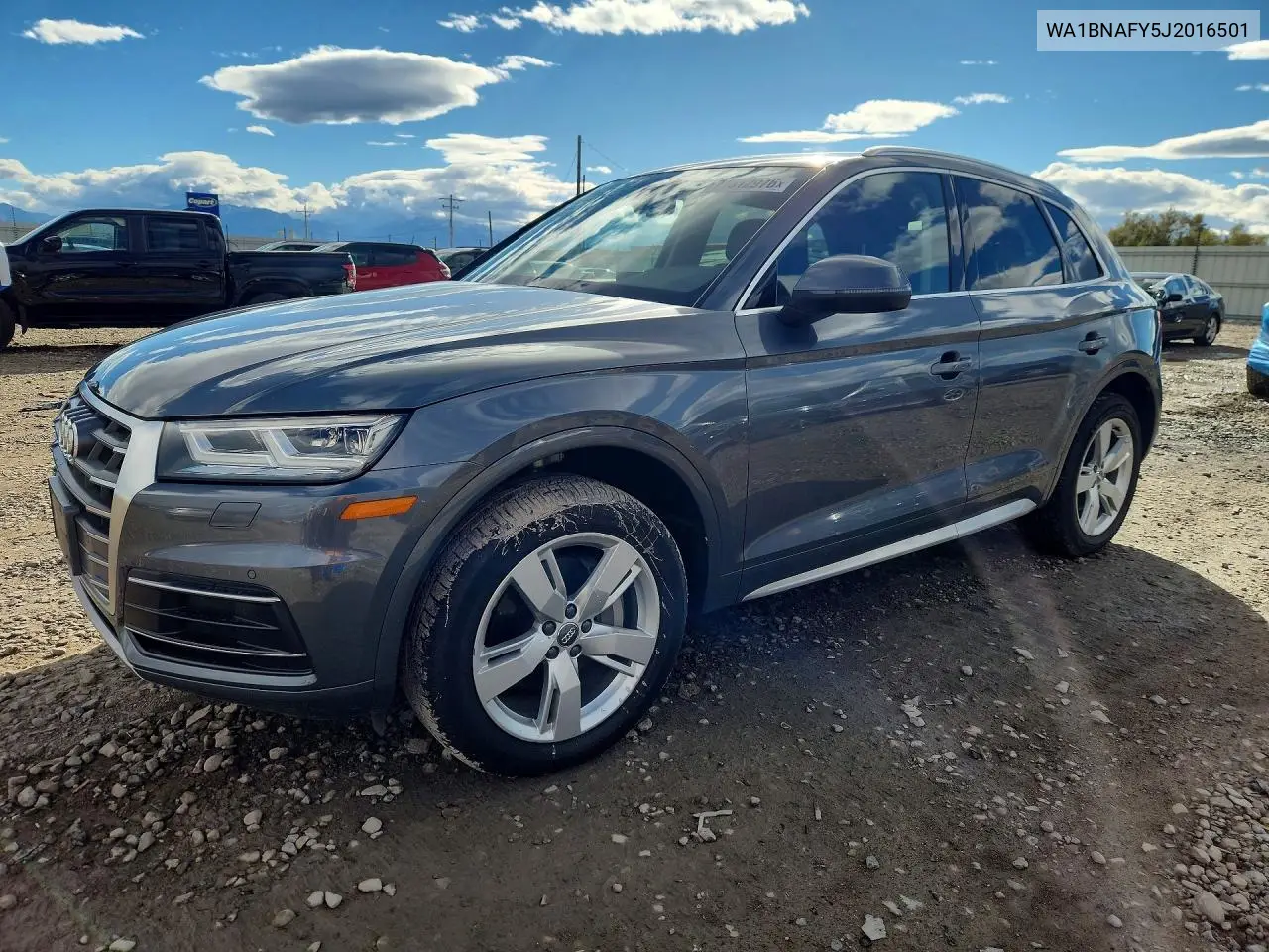 AUDI Q5 2018, VIN WA1BNAFY5J2016501