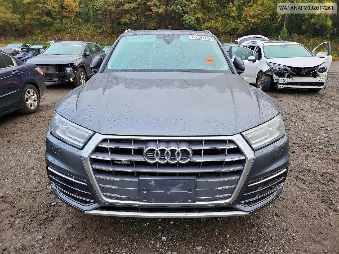 2018 AUDI Q5 VIN WA1ANAFY0J2017261 — фото 5