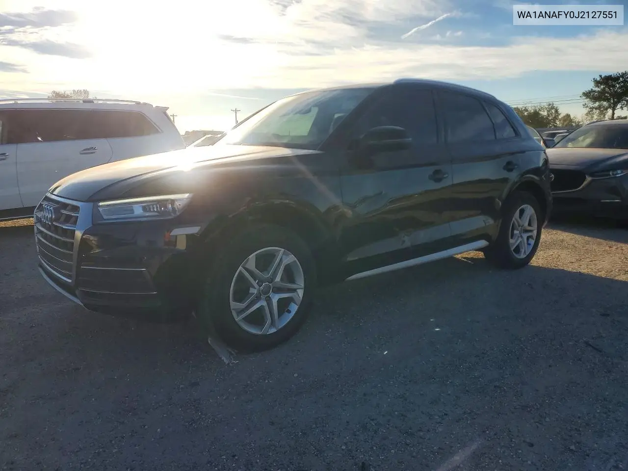 AUDI Q5 2018, VIN WA1ANAFY0J2127551